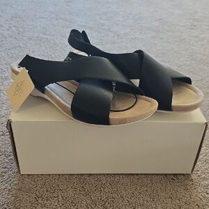 Black Strappy Sandals